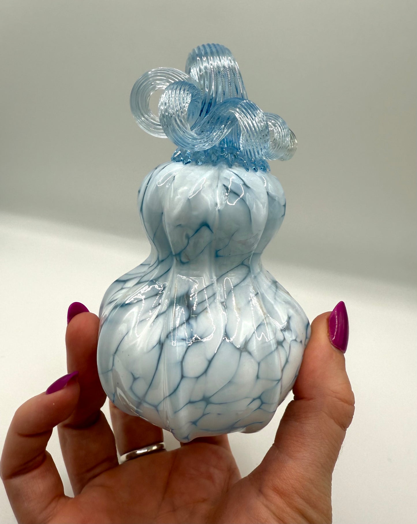 White Glass Gourd - Small