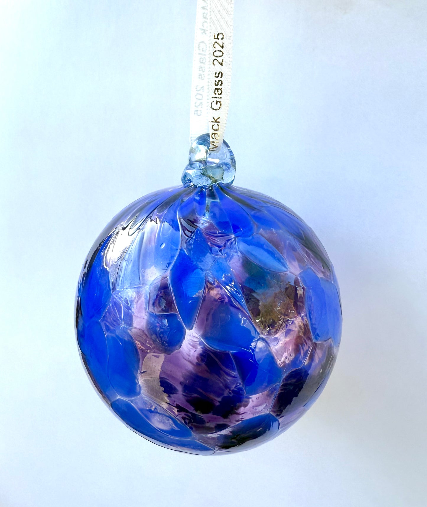 “Cobalt & Violet” Ornament