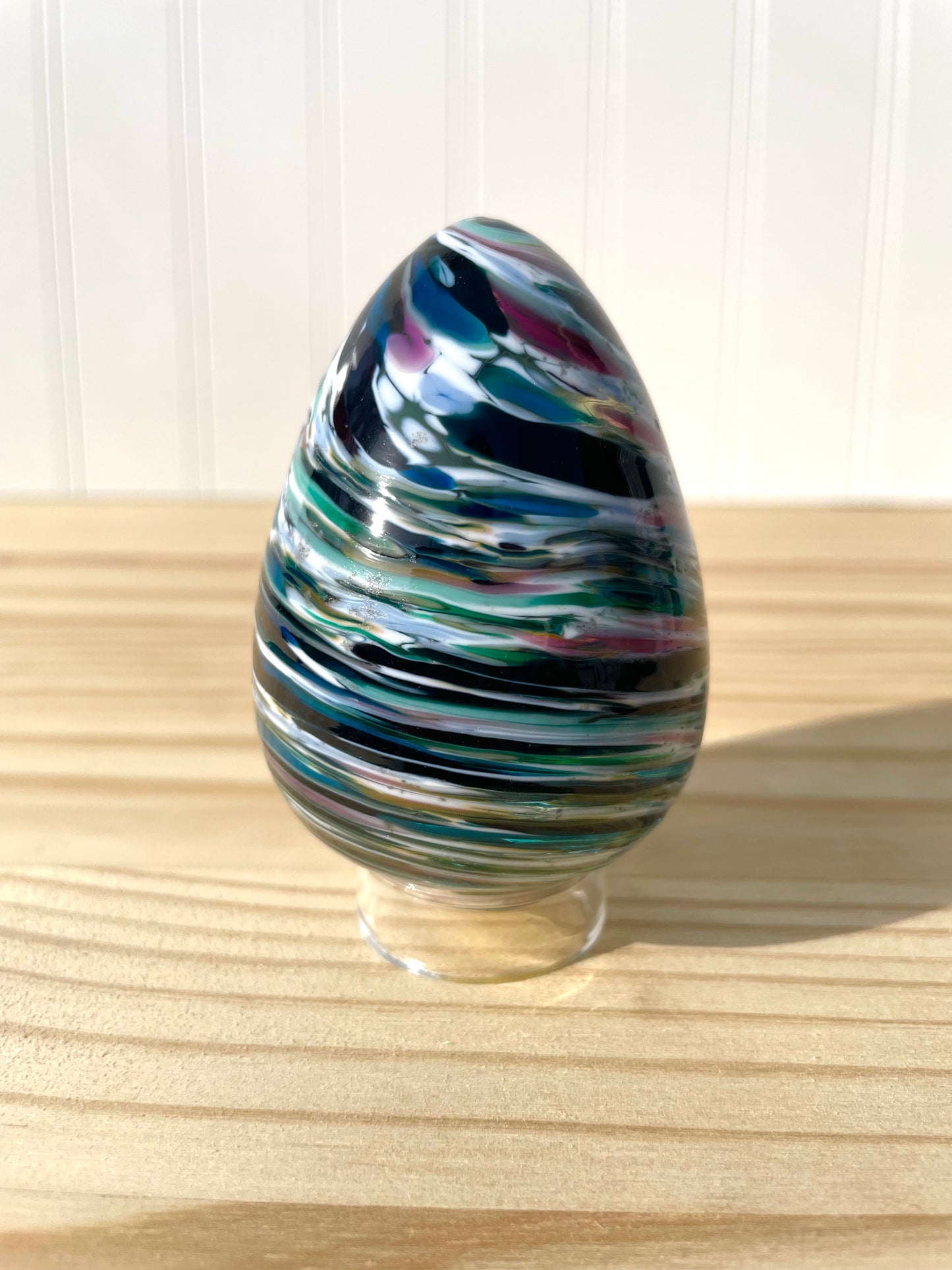 Small Glass Egg - 039