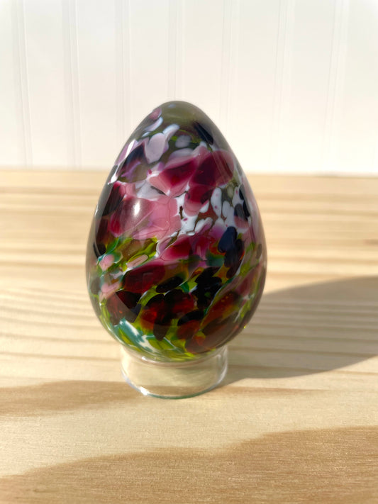 Small Glass Egg - 034