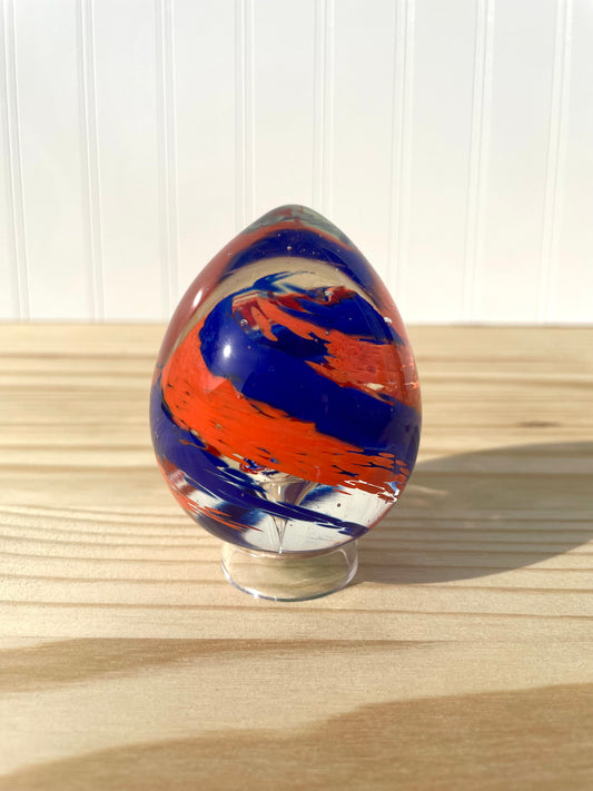 Small Glass Egg - 030