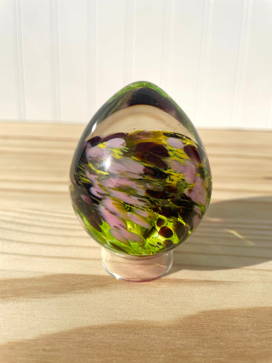 Small Glass Egg - 033