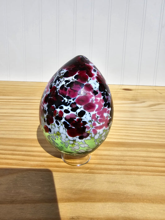 Large Glass Egg - 051