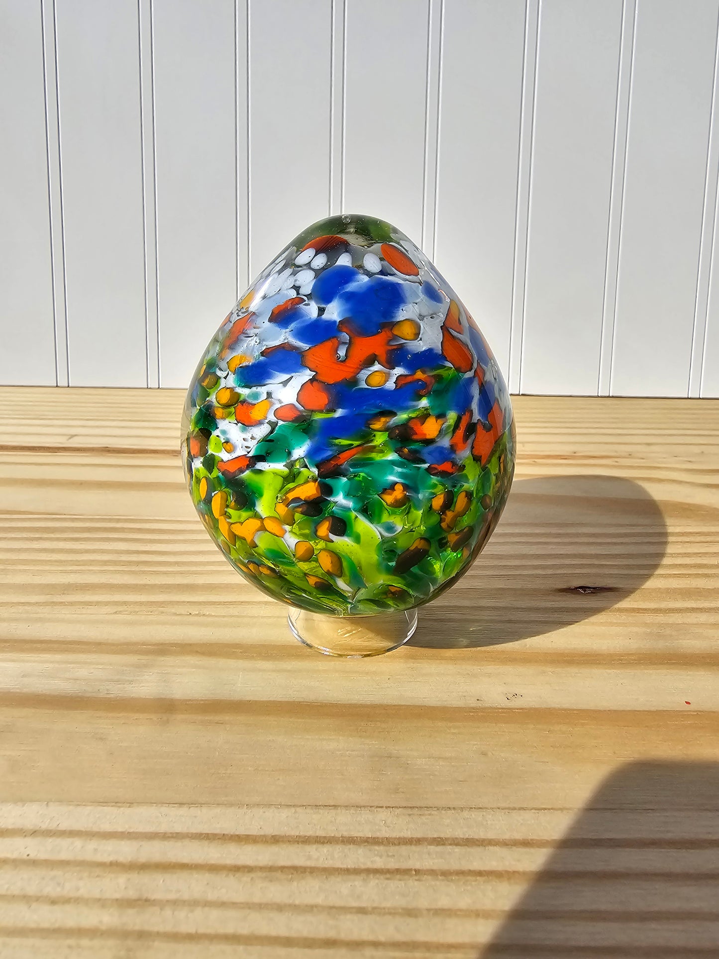 Large Glass Egg - 003