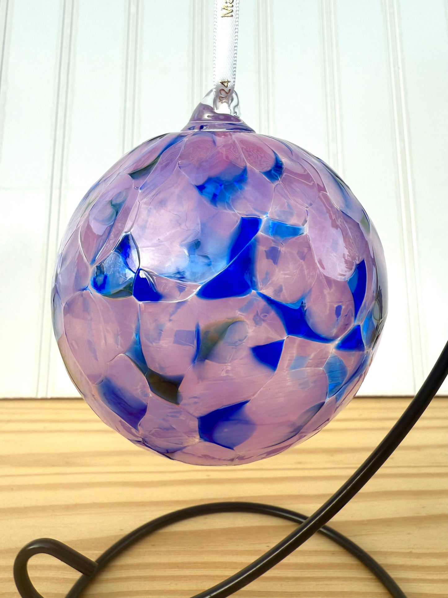 Pink and Blue Ornament