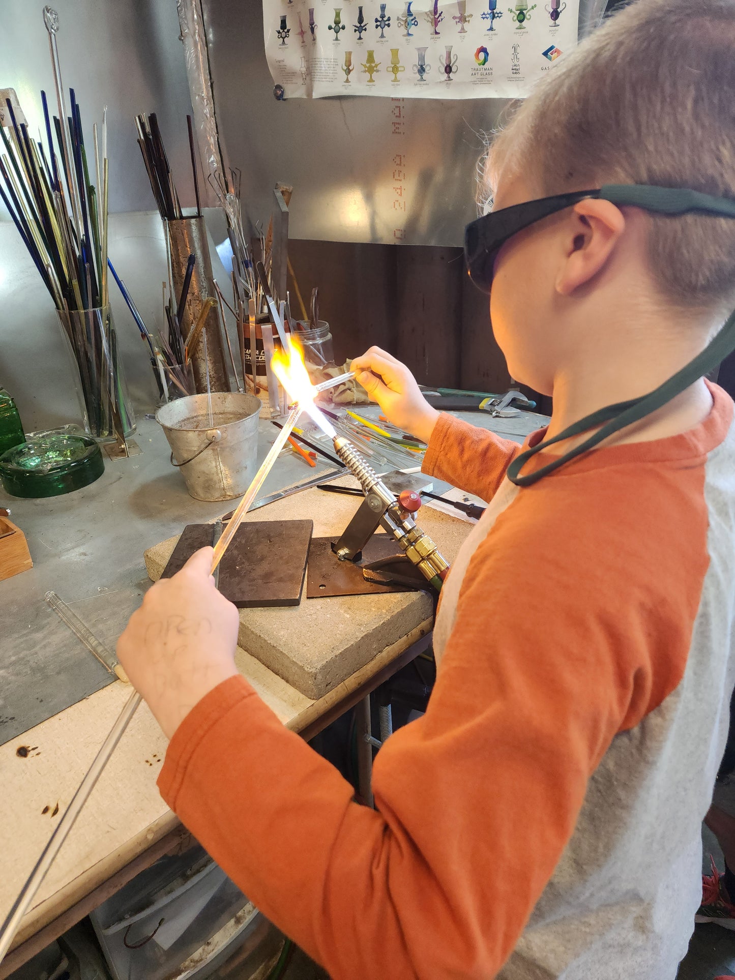 Introduction to Glass Blowing- Weekly Studio Class