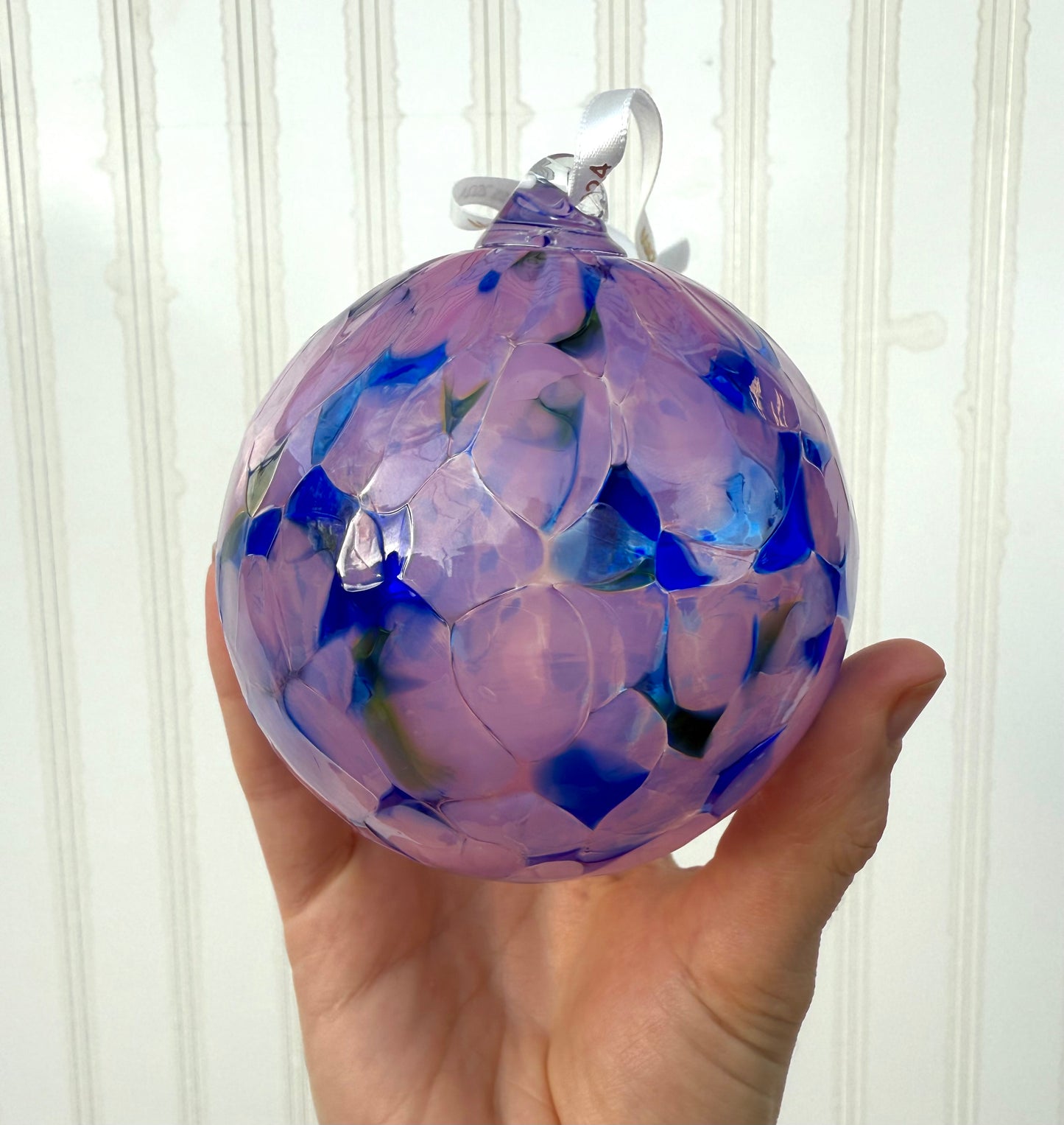 Pink and Blue Ornament