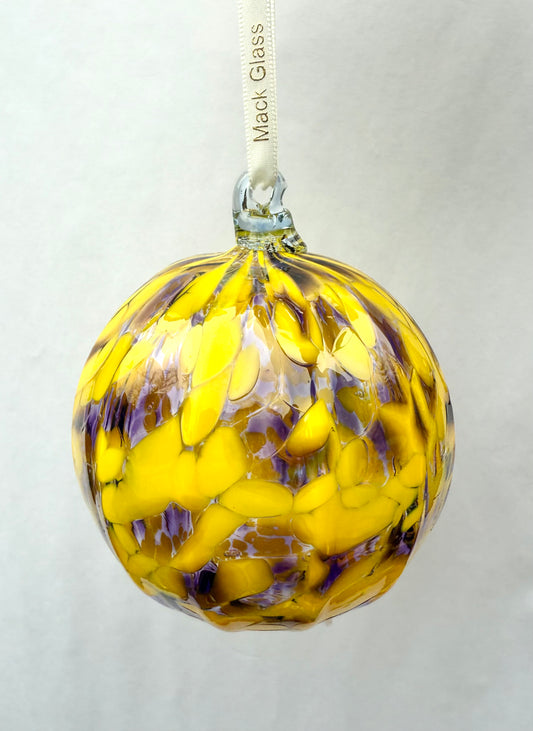 “Tibbets” Purple & Gold Ornament