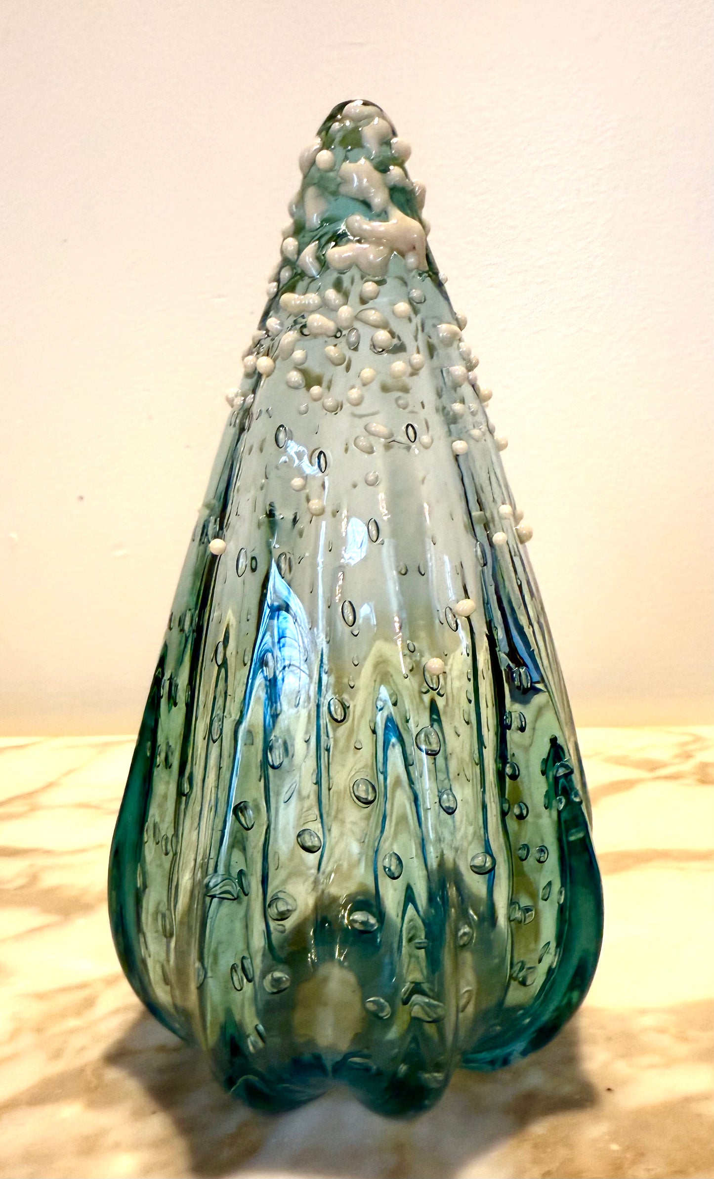 Clear Blue Optic Tree