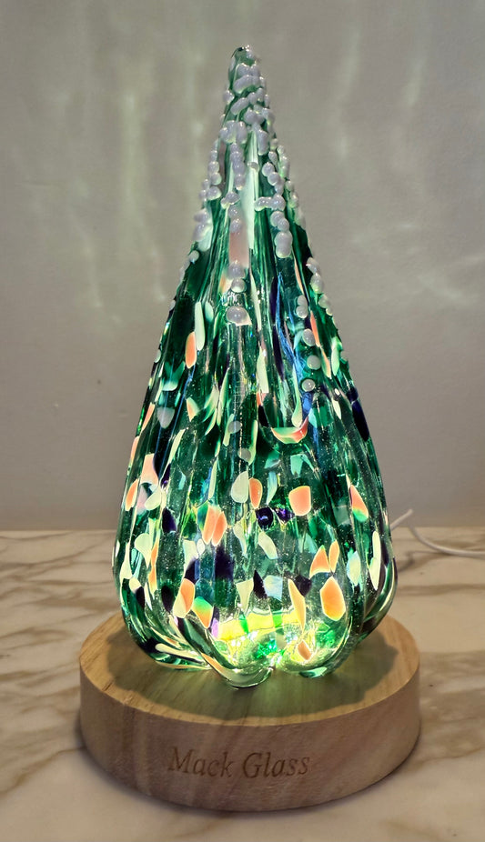 Green & Pink Optic Tree