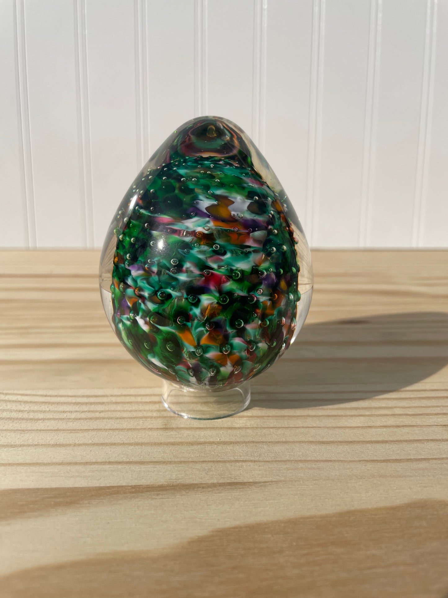Large Glass Egg - 026