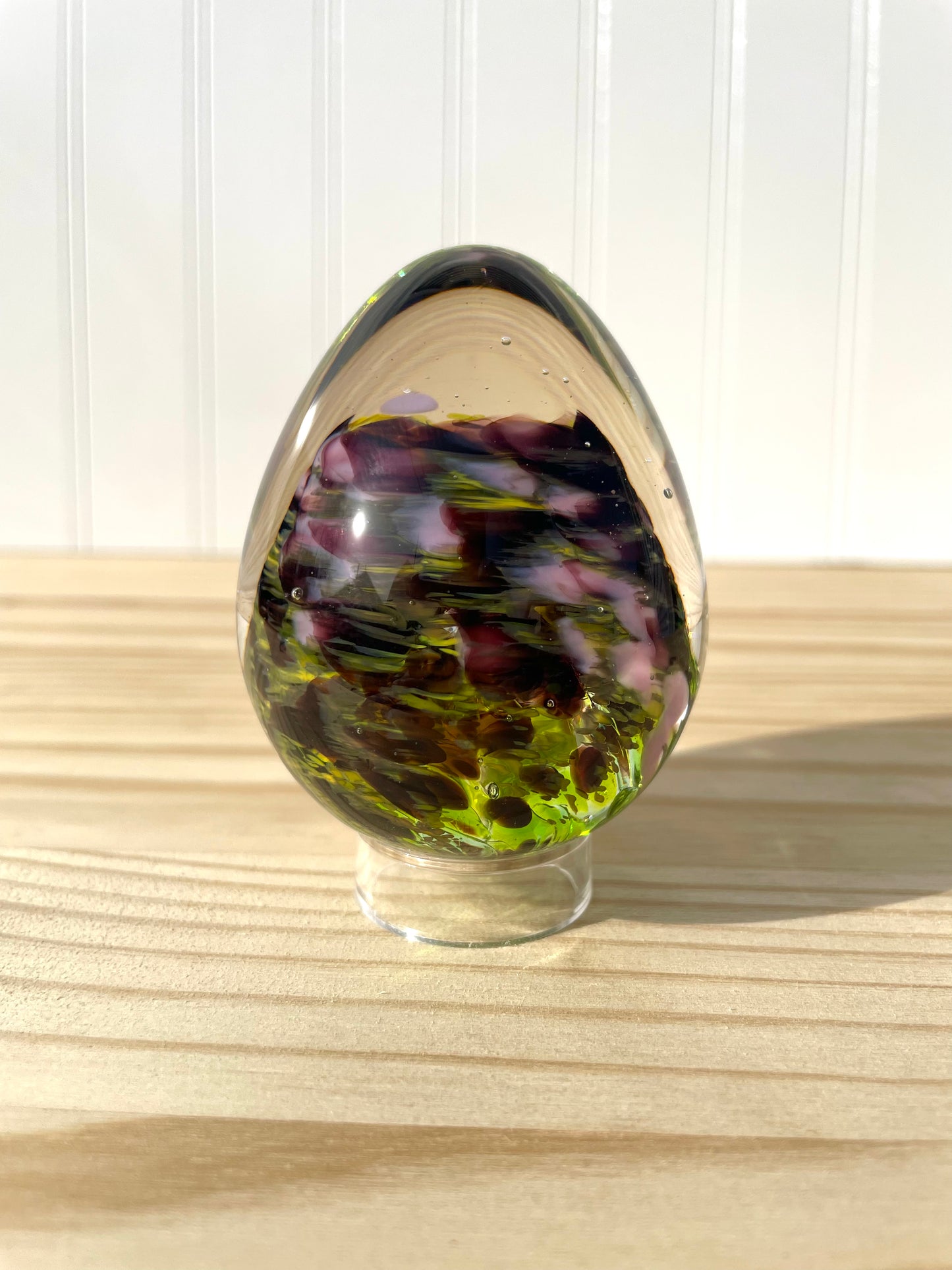 Small Glass Egg - 037