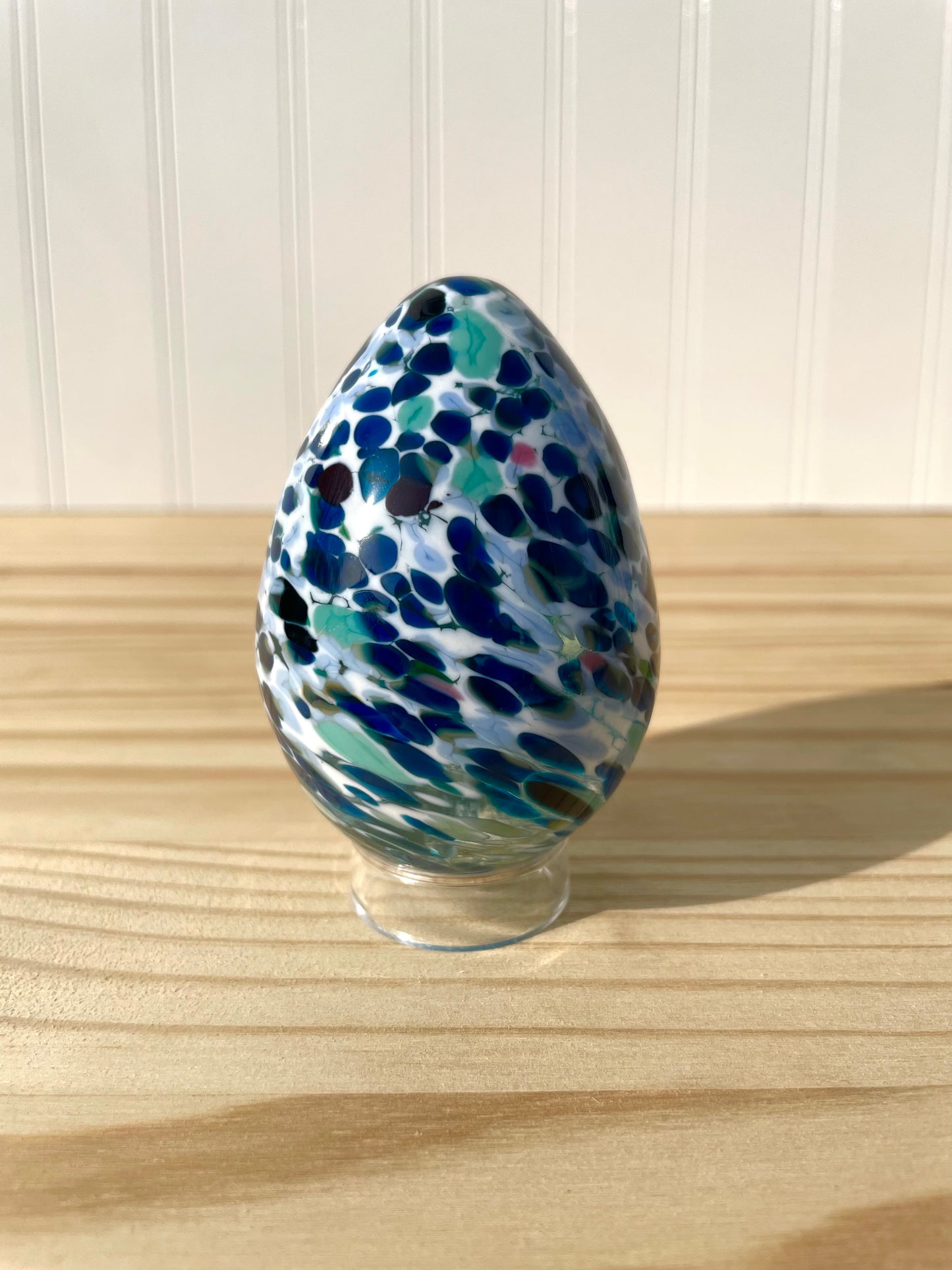 Small Glass Egg - 040