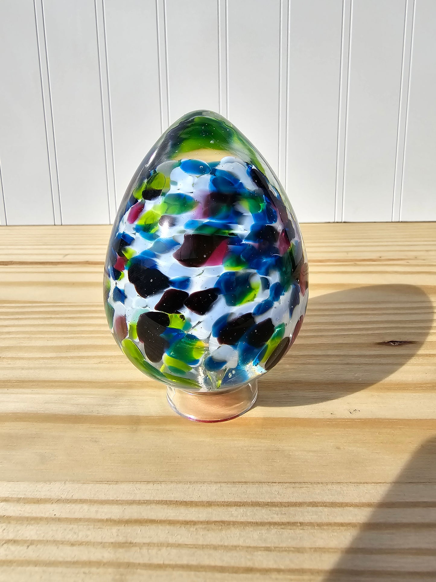 Large Glass Egg - 009