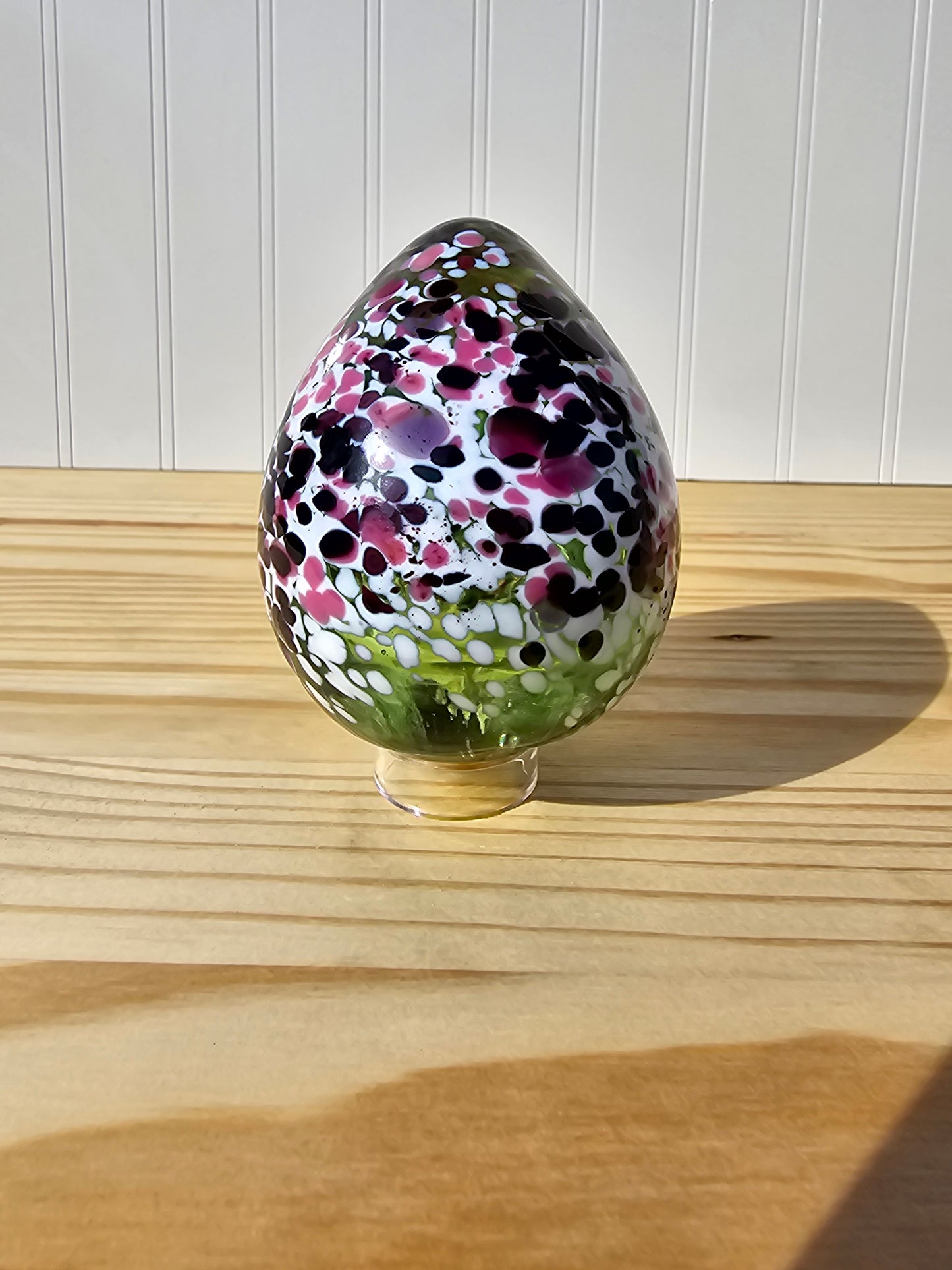 Large Glass Egg - 019