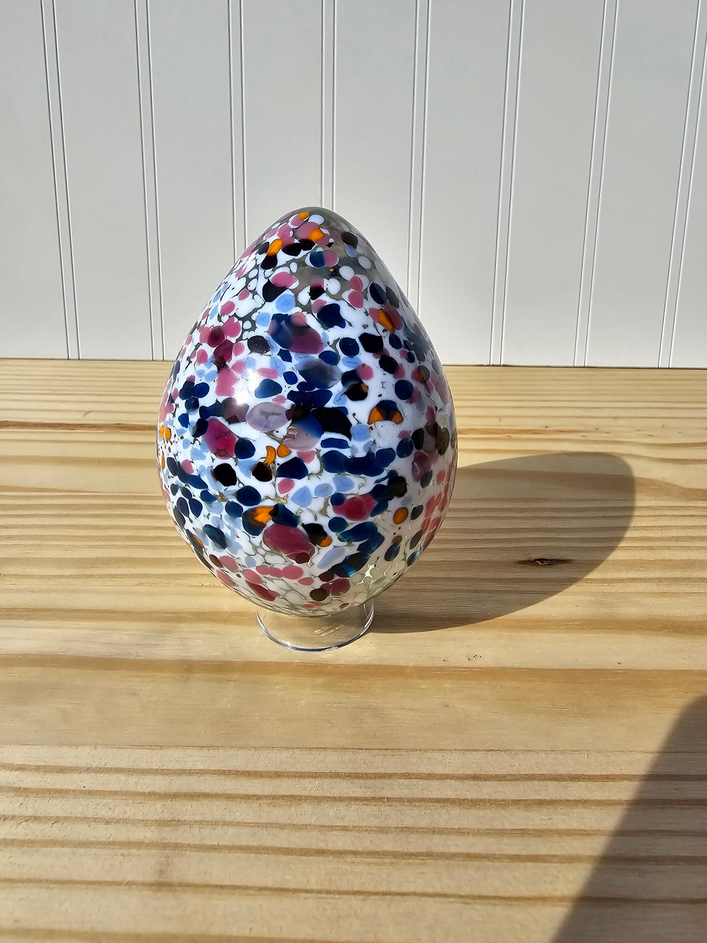 Large Glass Egg - 008