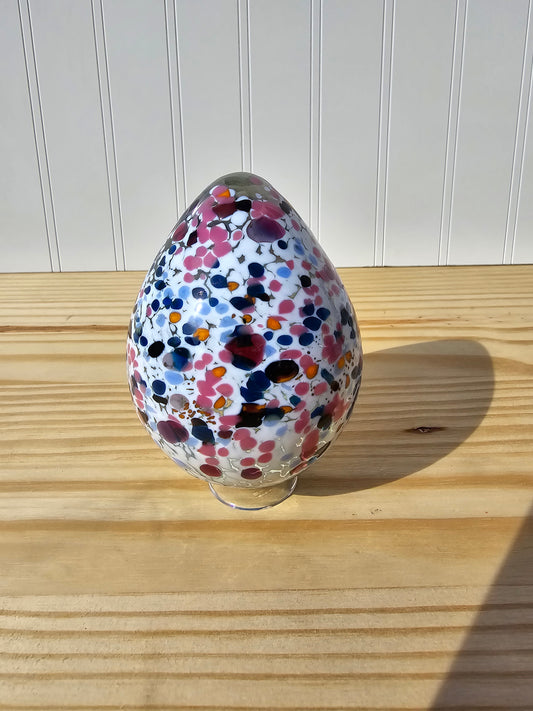 Large Glass Egg - 008