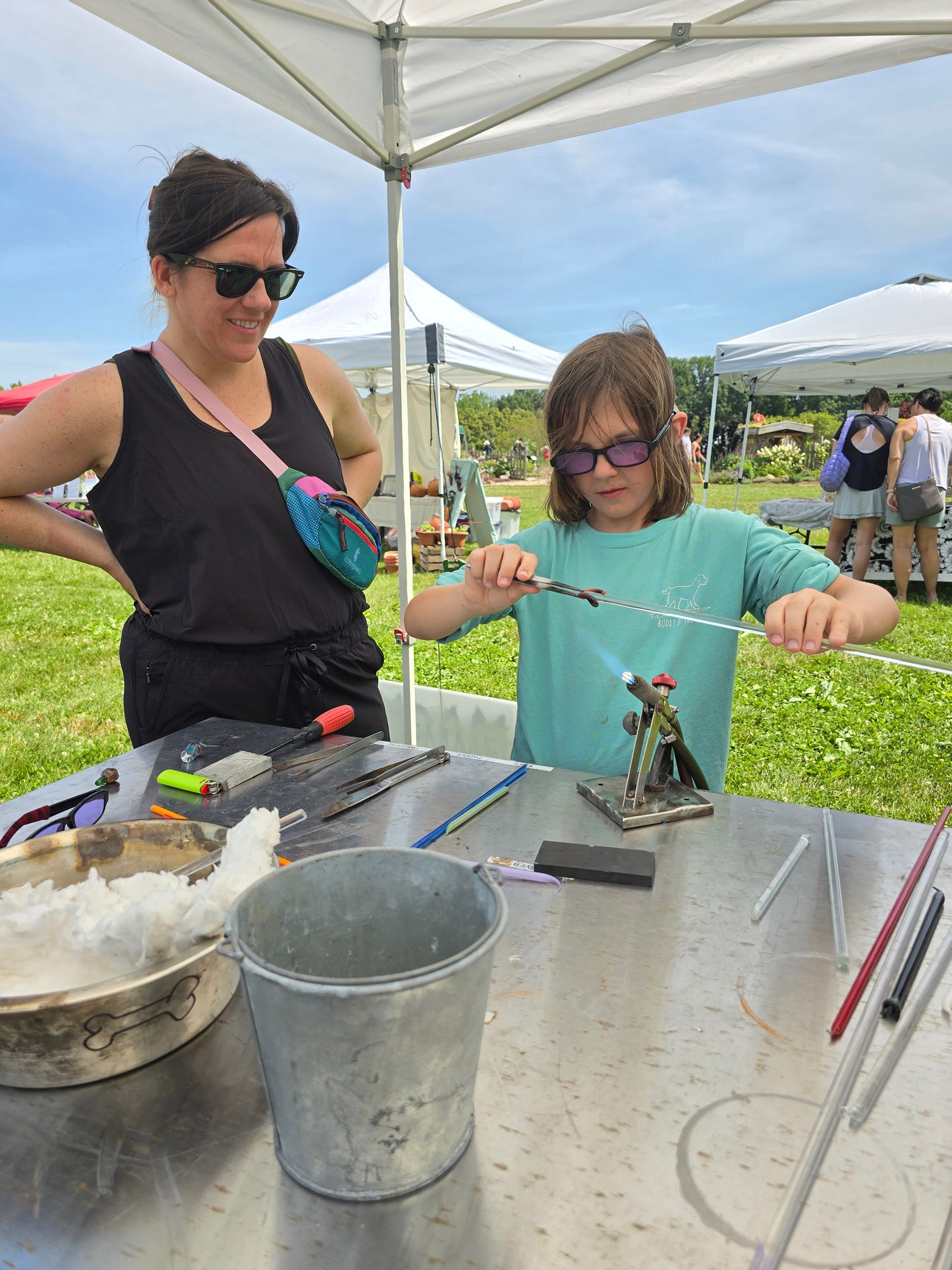 Glassblowing Workshops at Cullman Oktoberfest