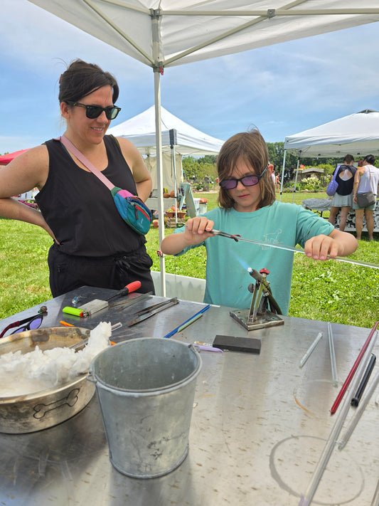 Glassmaking Workshop at Duesterbeck's Brewing Company- Elkhorn, WI