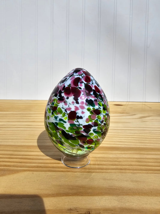 Large Glass Egg - 044