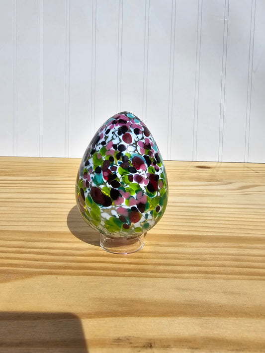 Small Glass Egg - 045
