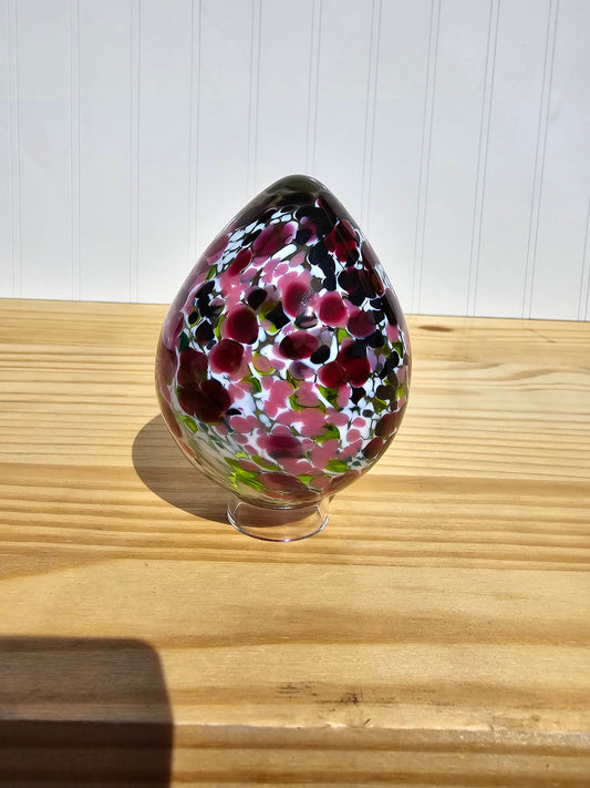 Large Glass Egg - 049