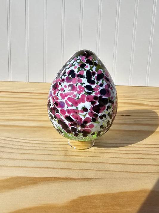 Large Glass Egg - 019