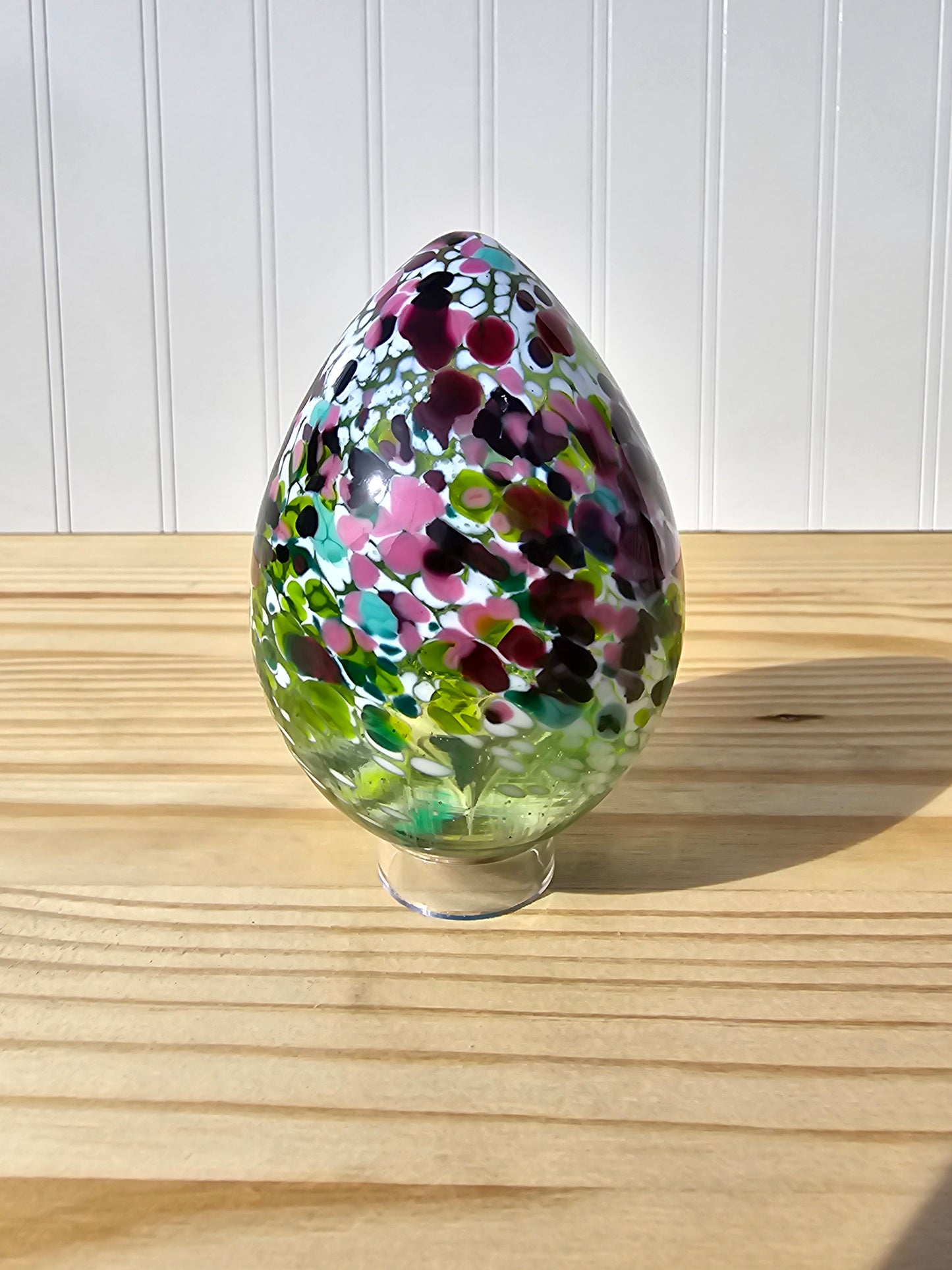 Large Glass Egg - 016