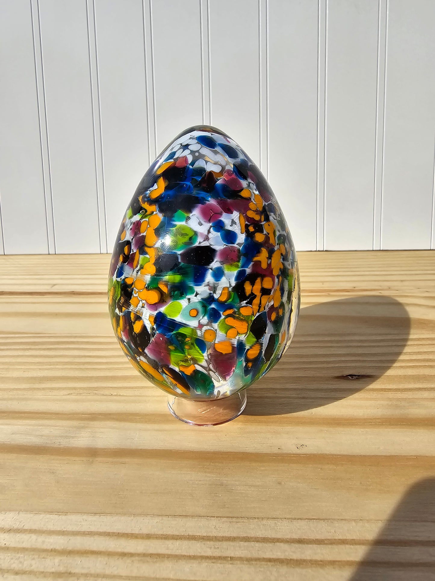 Large Glass Egg - 001