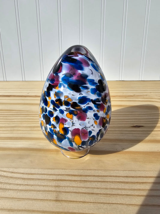 Large Glass Egg - 011