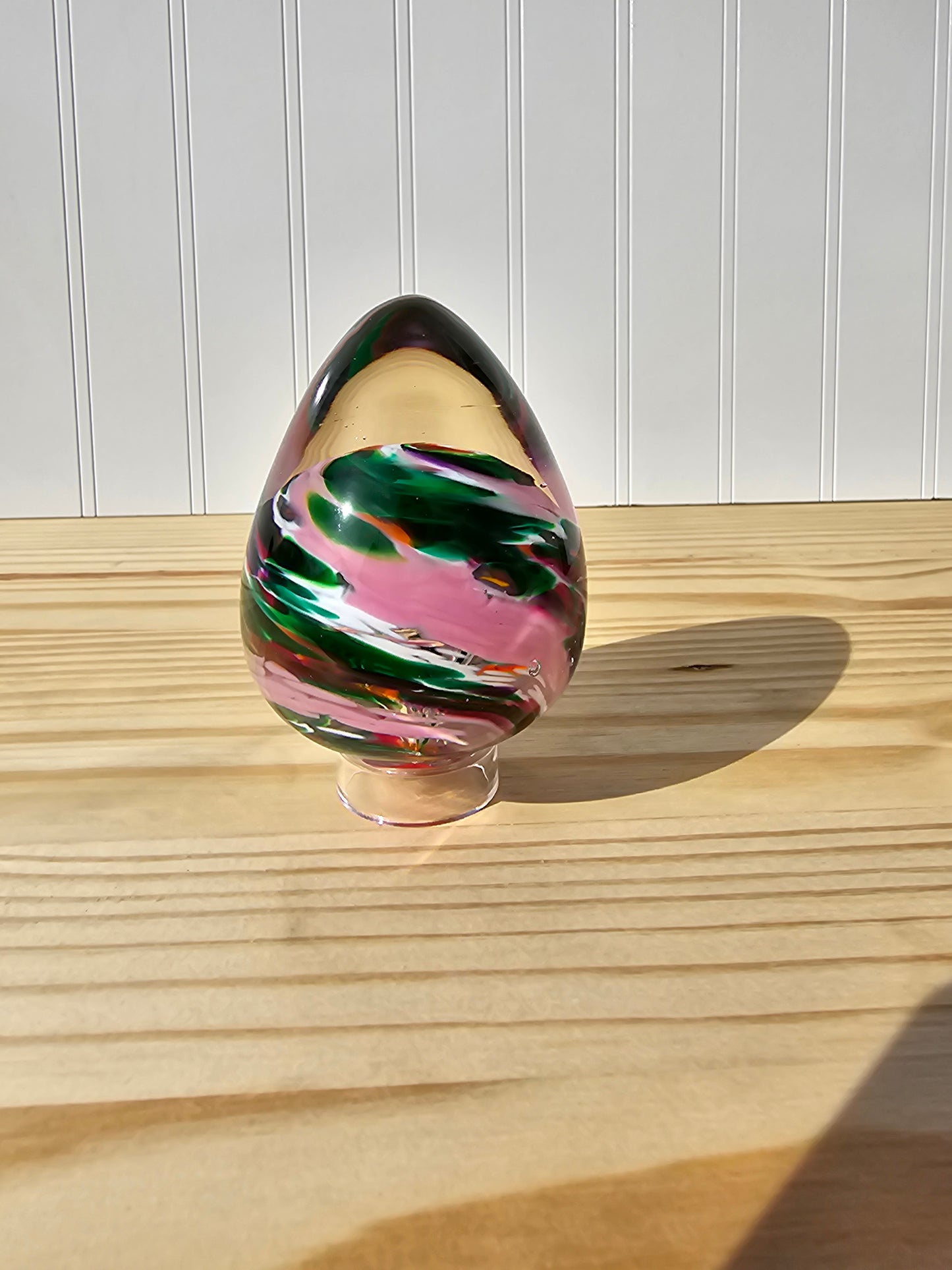 Large Glass Egg - 021