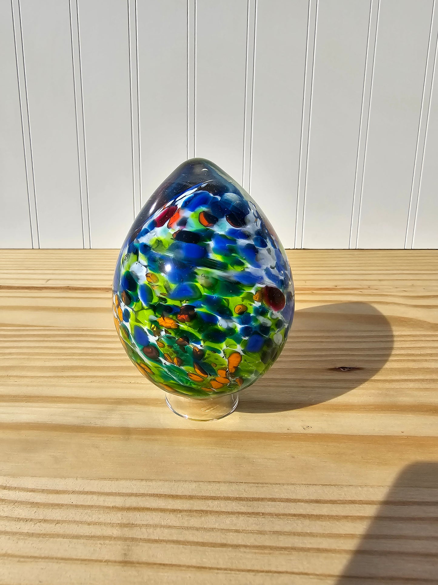 Large Glass Egg - 007