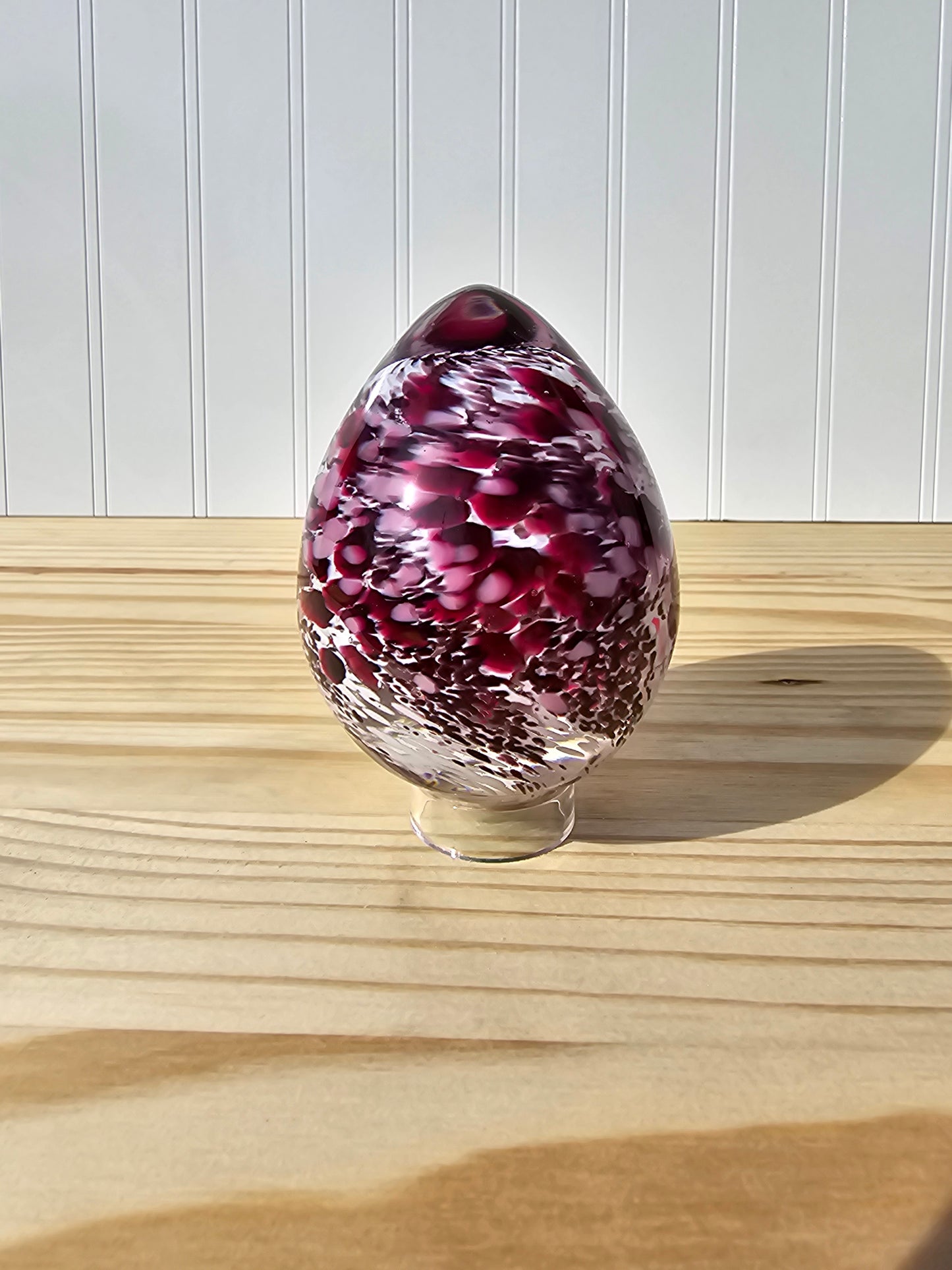 Large Glass Egg - 018